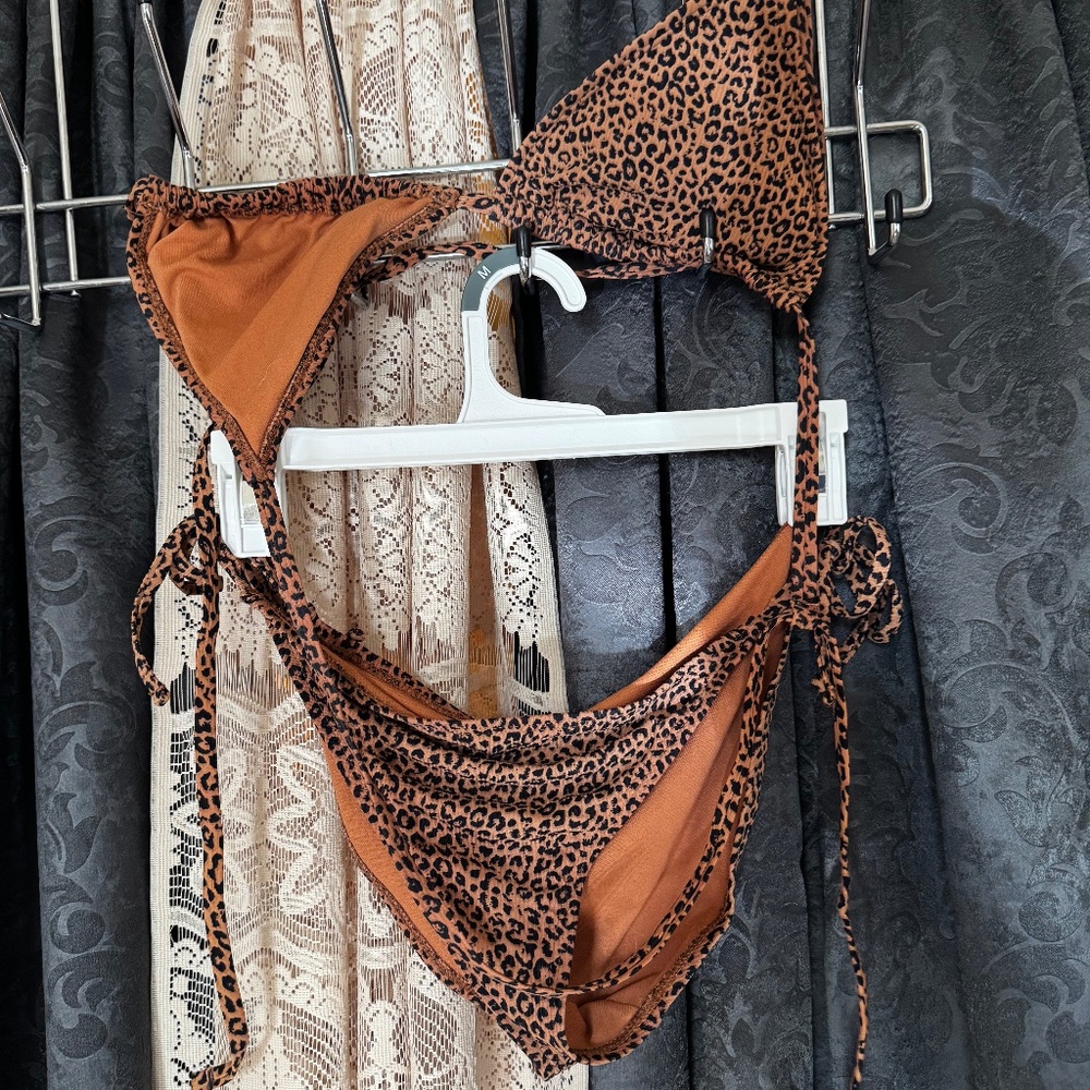 Xhilaration leopard bikini